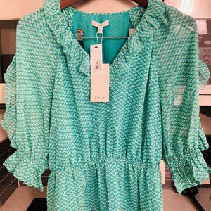 NWT Joie Palm Zaida Silk Blouse (S)